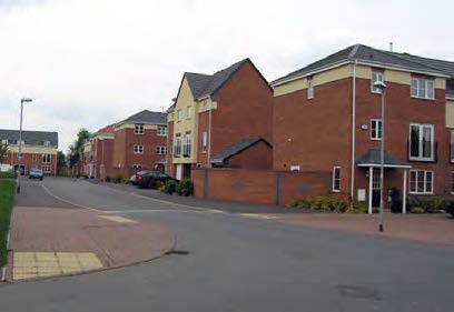 Characterless standard designs laid out without considering townscape fail to create a positive sense of place.